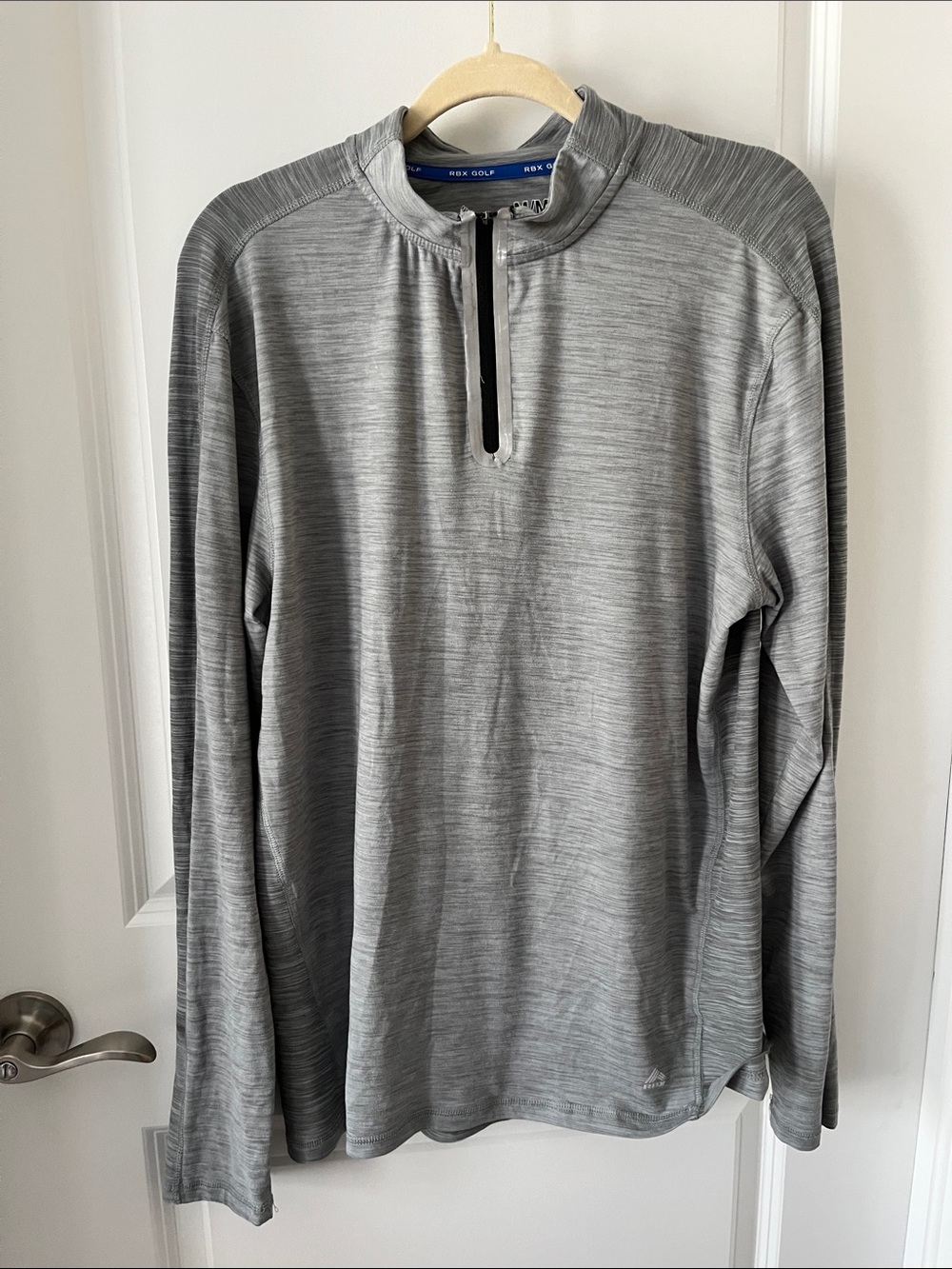 RBX Golf Grey Athletic Performance Tee